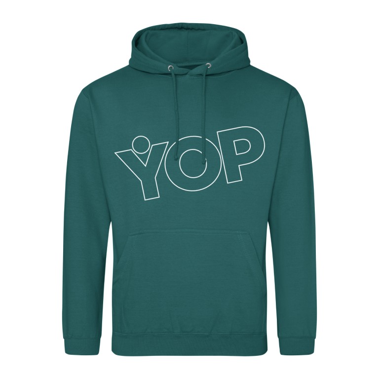 YOP Unisex Hoodie Outline