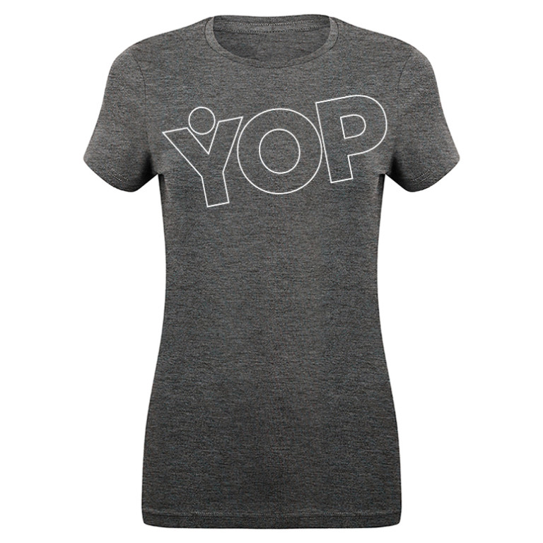YOP Casual Ladies T-Shirt Outline