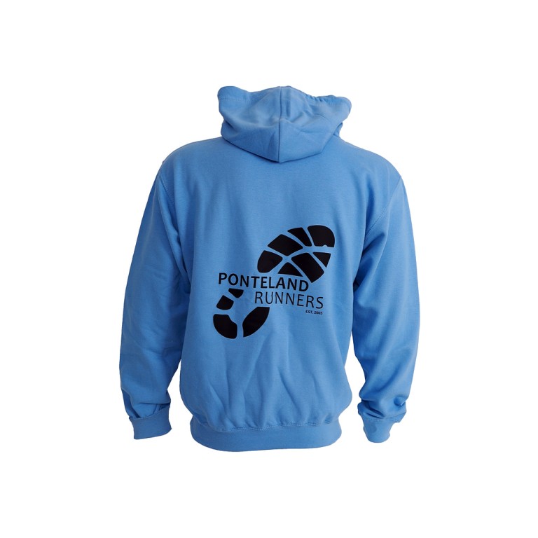 Ponteland Runners Zipped Hoodie Unisex