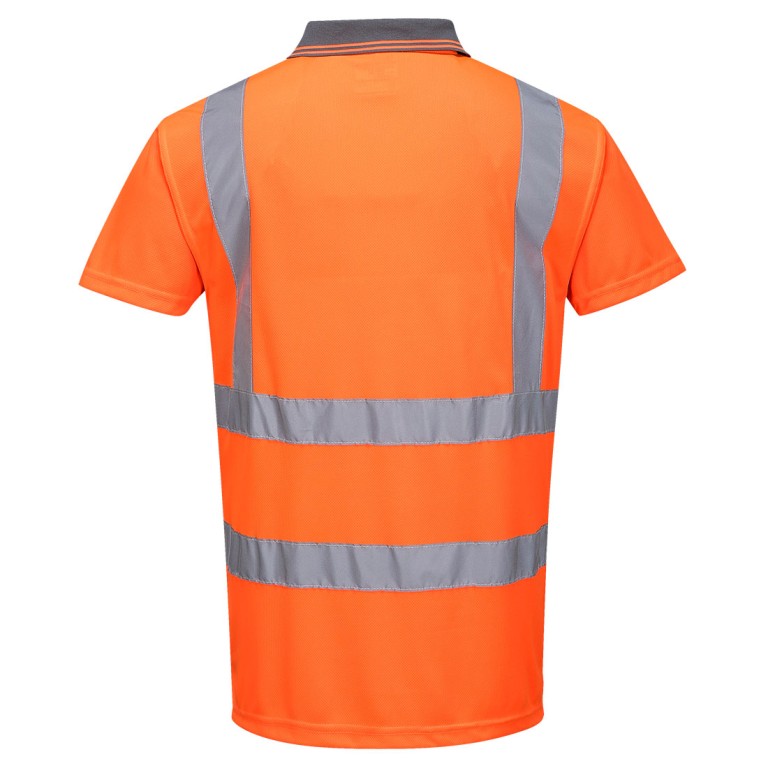 Portwest Hi Viz Polo Shirt Orange
