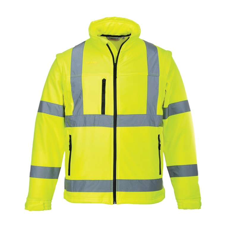 Portwest Hi Viz Softshell Jacket