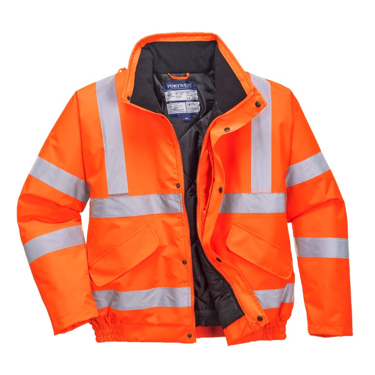Portwest Hi Viz Bomber Jacket