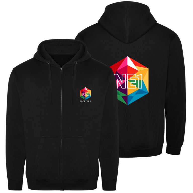Ne1 Faceters Zip Hoodie